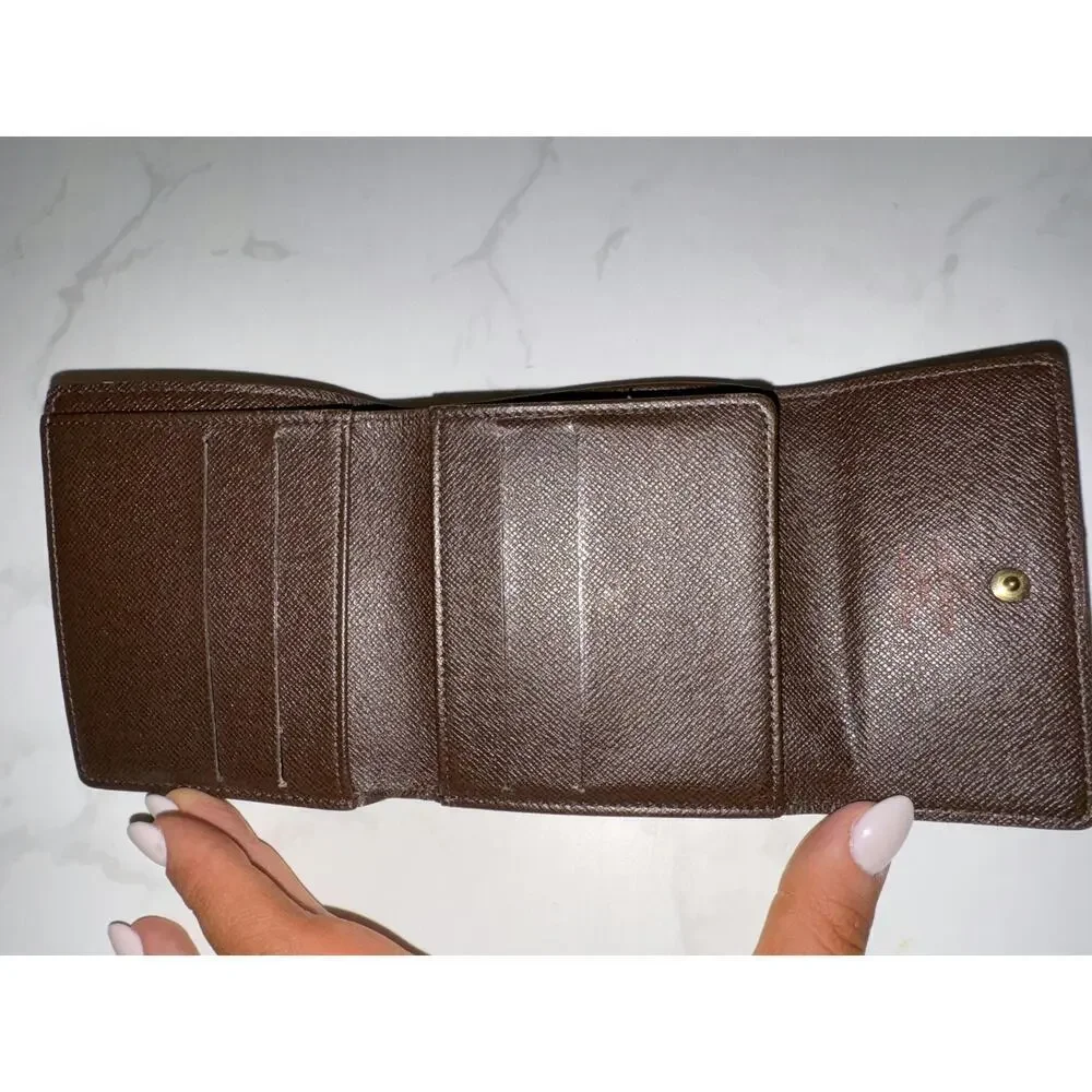 Louis Vuitton Damier Ebene Wallet - Excellent Condition with Box